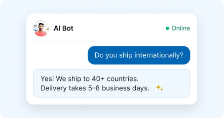 Take your first chat