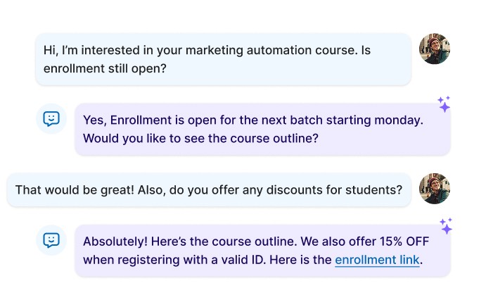 ai chatbot quickconnect