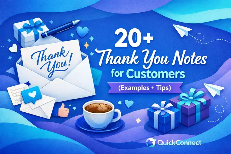 20+ Thank You Notes for Customers (Examples + Tips)