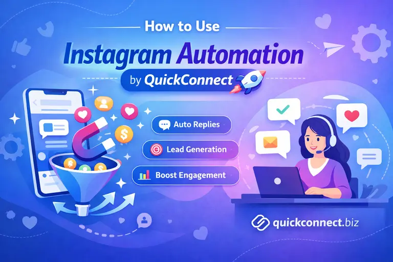 How to Use Instagram Automation by QuickConnect?