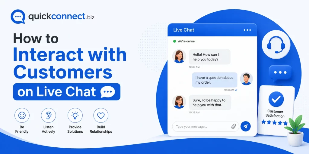 How to Interact with Customers on Live Chat