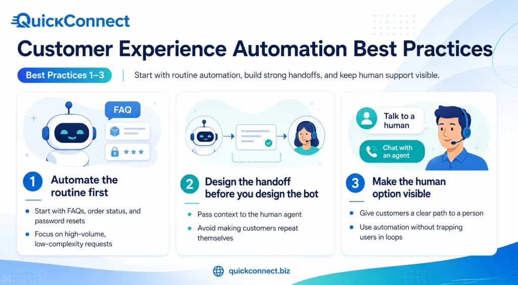 Customer Experience Automation Best Practices