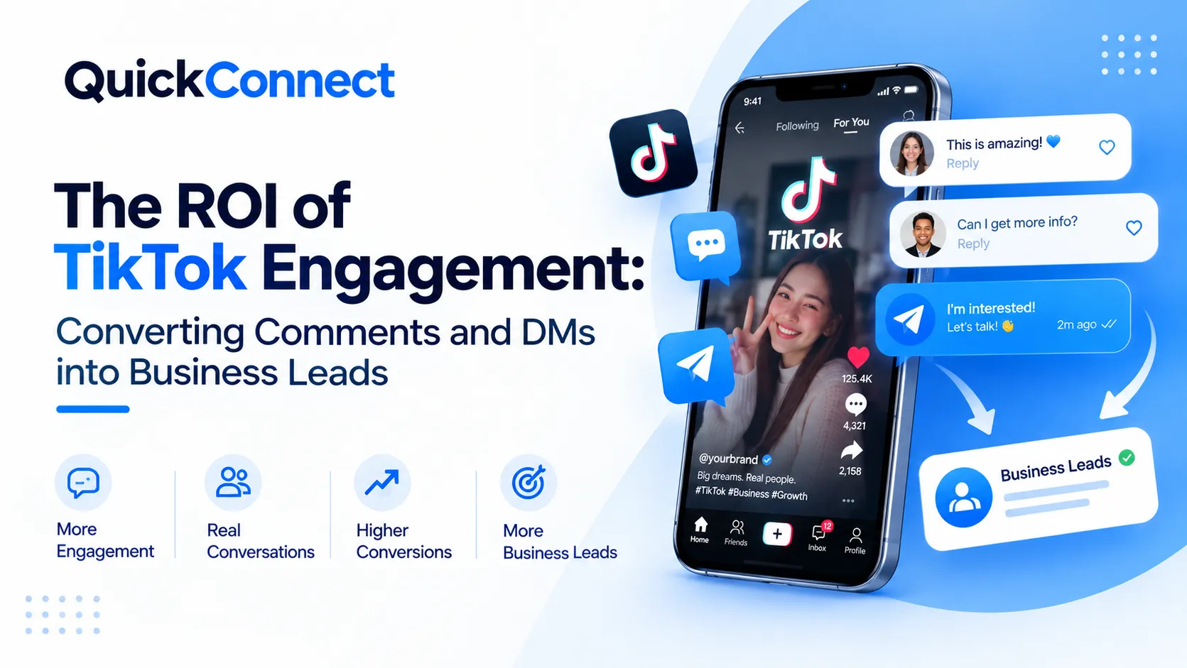 The ROI of TikTok Engagement: Converting Comments and DMs into Business Leads